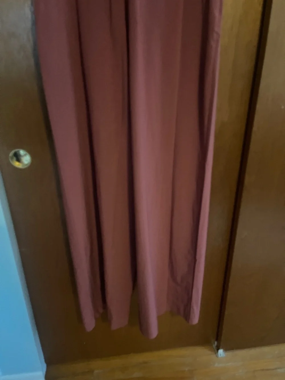 NWT Athleta Brooklyn Heights Wide Leg Jumpsuit in Mauve size 8 Tall - Picture 11 of 12